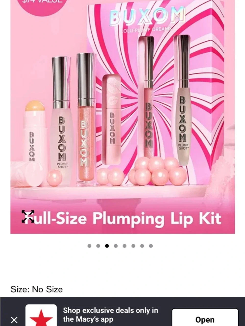 Buxom Lolli-Plump Dreams Holiday Gift Set